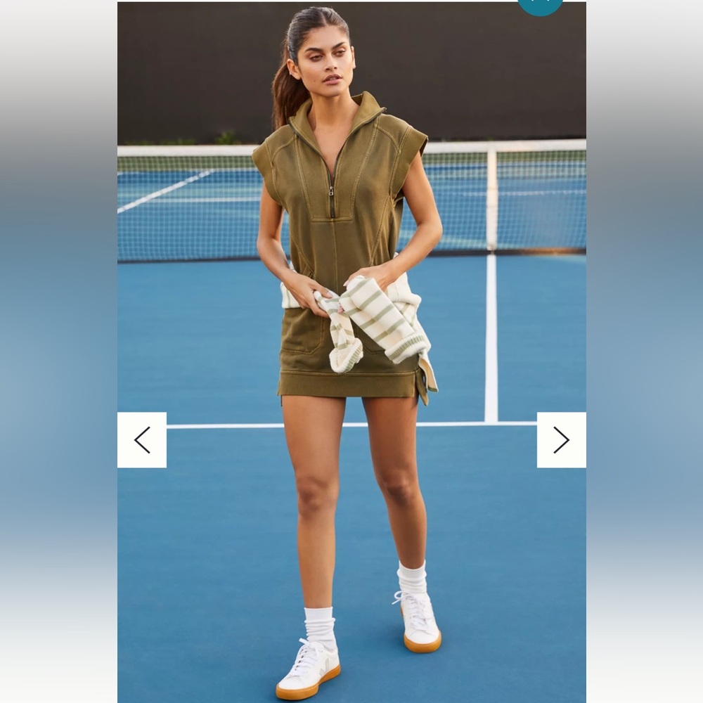 Anthropologie Olive Mini Dress